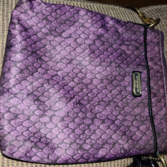 Coach Handbags - Original  Coach Crossbody Purses & Matching Wristl